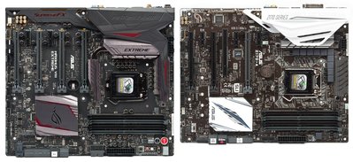 Asus Maximus VIII Extreme_and_Asus Z170-A.jpg