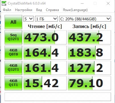 результаты ssd radeon Ahci.JPG