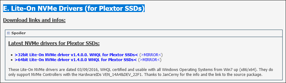 E. Lite-On NVMe Drivers (for Plextor SSDs).PNG