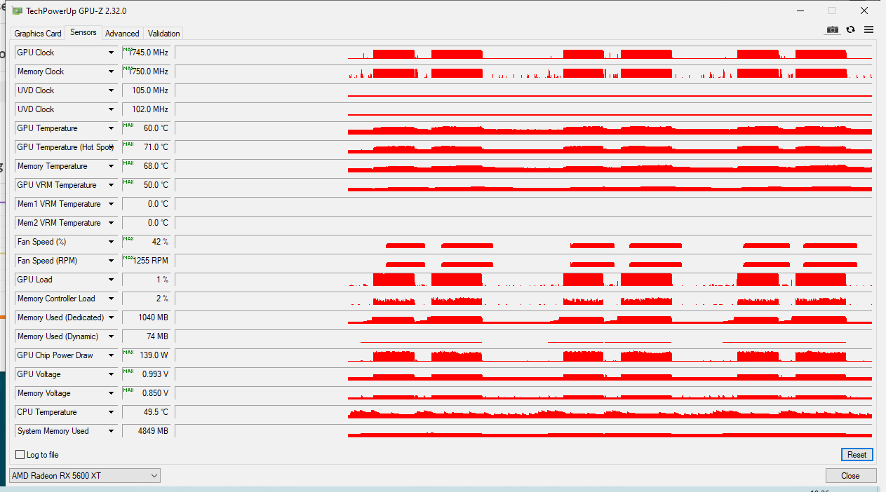 TimeSpy Extreme - 3 прогона подряд.gif