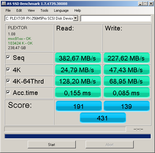 as-ssd-bench PLEXTOR PX-256M5 28.02.2015 13-17-18.png
