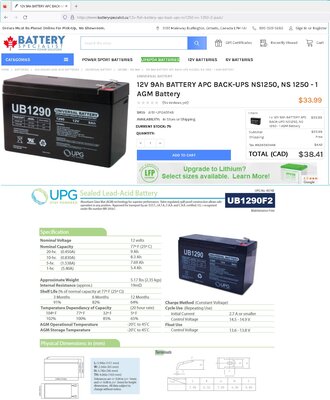 12V 9Ah BATTERY APC BACK-UPS NS1290, NS 1250-1 AGM.jpg