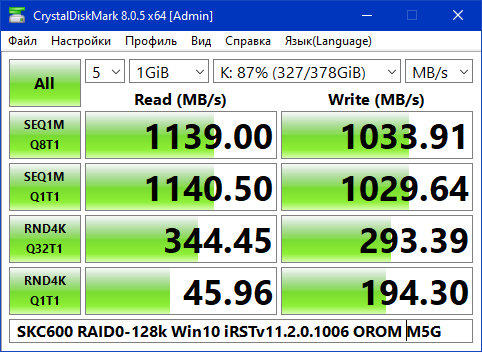 SKC600 RAID0-128k Win10 iRST v11.2.0.1006 WHQL disk K OROM original M5G.png