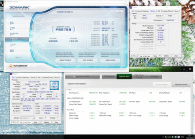 разгон i5 6400 сток ram2666mhz 3d mark Vantage.GIF
