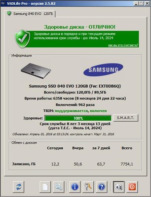 Samsung SSD 840 EVO 120G - SSDLife.jpg